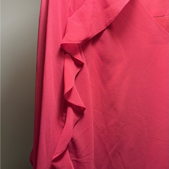 Pink Ruffle Blouse - Picture 6 of 6